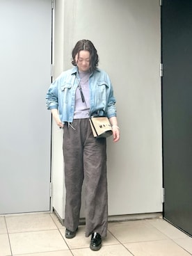 「MARNI（マルニ）のアイテム」を使った、kumikoさん（レディース・165cm）の春コーディネート