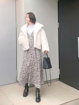 「plage（プラージュ）のアイテム」を使った、kumikoさん（レディース・165cm）の冬コーディネート