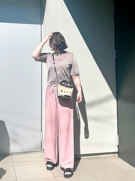 「IENA（イエナ）のアイテム」を使った、kumikoさん（レディース・165cm）の夏コーディネート