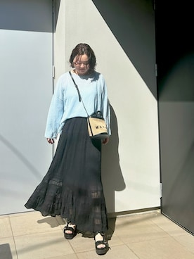 「plage（プラージュ）のアイテム」を使った、kumikoさん（レディース・165cm）の春コーディネート