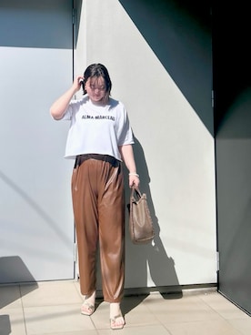 「IENA（イエナ）のアイテム」を使った、kumikoさん（レディース・165cm）の夏コーディネート