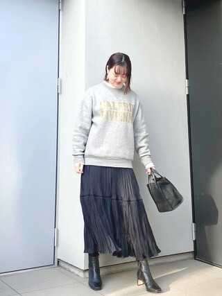 ☆イエナ☆ストレッチレースオープンカラープルオーバー&ウールイージーパンツ☆ IENA（イエナ）の「ストレッチレースオープンカラープルオーバー