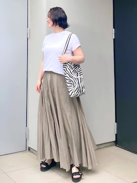 kumikoさん（レディース・165cm）の夏コーディネート