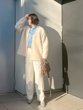 「アイテム（その他アウター）」を使った、kumikoさん（レディース・165cm）の秋コーディネート