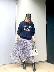UNITED ARROWS（ユナイテッドアローズ）の「UWSC レオパード柄 フレア