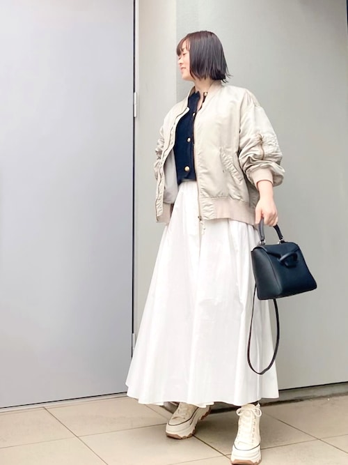 【新品】Plage typewriter cropped スカート キャメル 追加》typewriter cropped スカート（その他スカート）｜Plage