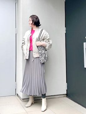 kumikoさん（レディース・165cm）の春コーディネート