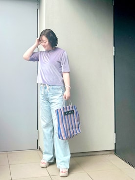 「IENA（イエナ）のアイテム」を使った、kumikoさん（レディース・165cm）の夏コーディネート