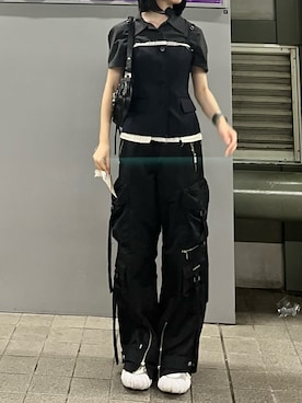 「JW PEI（ジェイダブリューペイ）のアイテム」を使った、uchanさん（レディース・157cm）の夏コーディネート