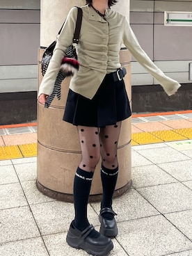 「ZARA（ザラ）のアイテム（ニット/セーター）」を使った、uchanさん（レディース・158cm）の秋コーディネート