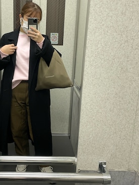 「Ray BEAMS（レイビームス）のアイテム（その他アウター）」を使った、ririka  さん（レディース・153cm）の冬コーディネート