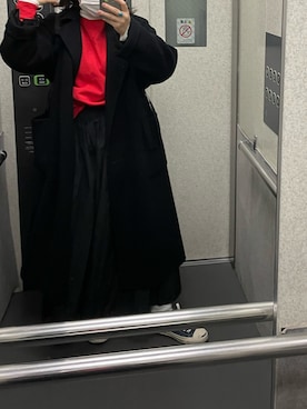 「Ray BEAMS（レイビームス）のアイテム（その他アウター）」を使った、ririka  さん（レディース・153cm）の冬コーディネート