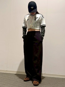 M.Mさん（レディース・158cm）の夏コーディネート