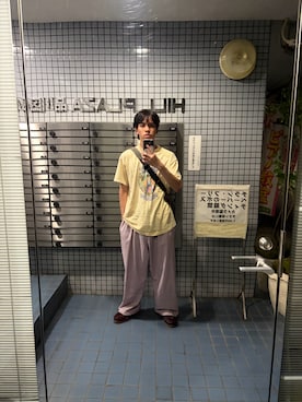 「PORTER（ポーター）のアイテム」を使った、sunny fishさん（メンズ・166cm）の春コーディネート