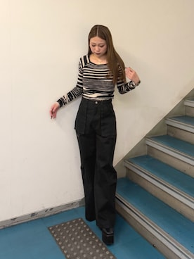 横幕学美さん(レディース・153cm)の秋コーディネート
