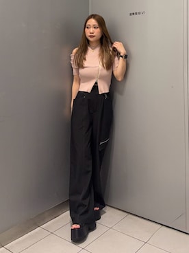 横幕学美さん（レディース・153cm）の夏コーディネート
