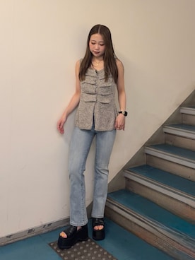 横幕学美さんのコーディネート