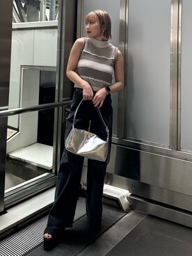 横幕学美さん（レディース・153cm）の春コーディネート