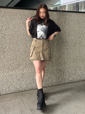 横幕学美さん（レディース・153cm）の春コーディネート