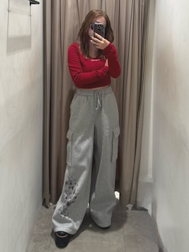 「MURUA（ムルーア）のアイテム」を使った、横幕学美さん（レディース・153cm）の秋コーディネート