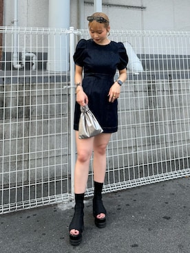 横幕学美さん（レディース・153cm）の夏コーディネート