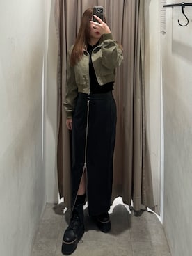 横幕学美さん（レディース・153cm）の春コーディネート