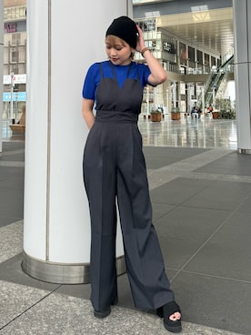 横幕学美さん（レディース・153cm）の春コーディネート