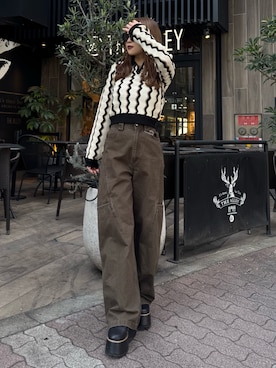 横幕学美さんのコーディネート