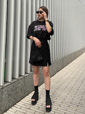 横幕学美さん(レディース・153cm)の春コーディネート