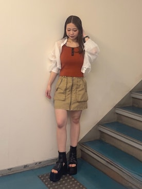 横幕学美さんのコーディネート