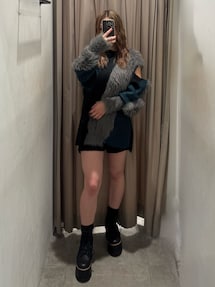 YUKKOコラボ】MIXヤーンチュニックニット｜ムルーア（MURUA）公式通販