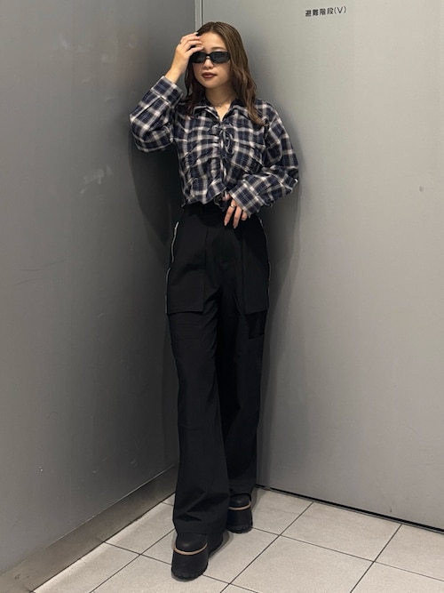 MURUA カーゴパンツ ZIPカーゴパンツ レディース : ZOZOTOWN