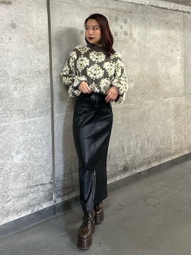 横幕学美さんのコーディネート