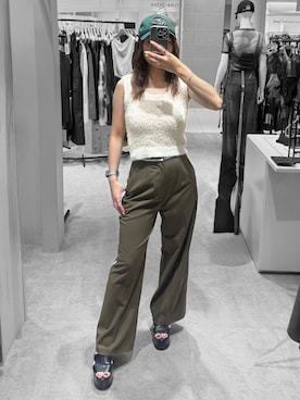 横幕学美さん（レディース・153cm）の夏コーディネート