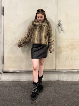 横幕学美さん(レディース・153cm)の夏コーディネート