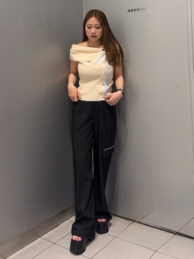 横幕学美さん（レディース・153cm）の春コーディネート