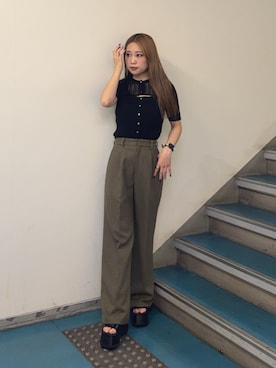 横幕学美さんのコーディネート