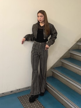 横幕学美さん(レディース・153cm)の秋コーディネート