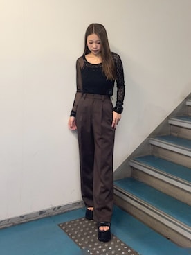 横幕学美さんのコーディネート