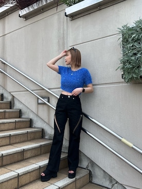 横幕学美さん（レディース・153cm）の春コーディネート