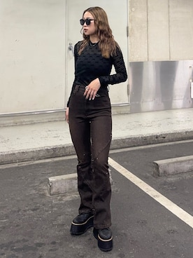 横幕学美さんのコーディネート