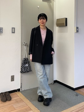 「paradigm（パラダイム）のアイテム」を使った、fuyukaさん（レディース・158cm）の春コーディネート