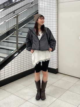 「COLONY 2139（コロニートゥーワンスリーナイン）のアイテム」を使った、fuyukaさん（レディース・158cm）の夏コーディネート