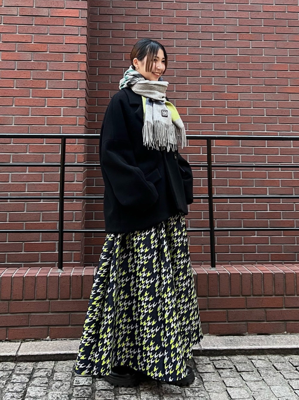 UN3D. チドリジャカードスカート 【公式通販】