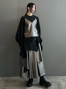 FAKE LEATHER CAMISOLE｜アンスリード（UN3D.）公式通販｜RUNWAY