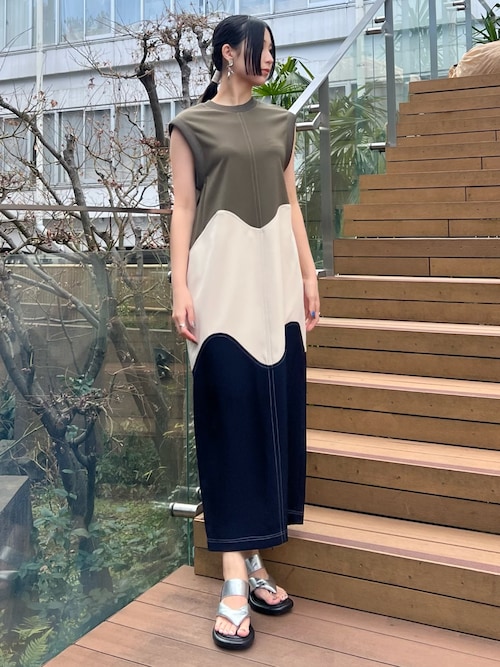 WAVE COCOON OP / ウェーブコクーンワンピース（ワンピース