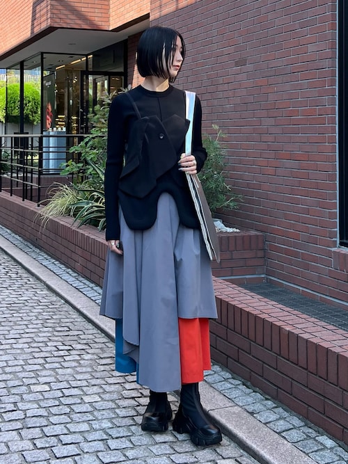 セール】ASYMME LAYERED PT / アシメレイヤードパンツ（その他パンツ