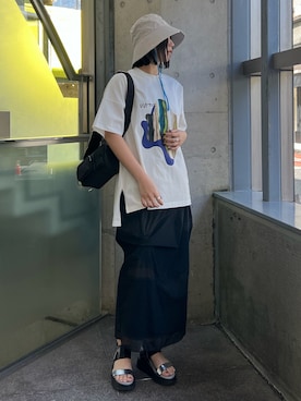 RINKAさん（レディース・170cm）の春コーディネート