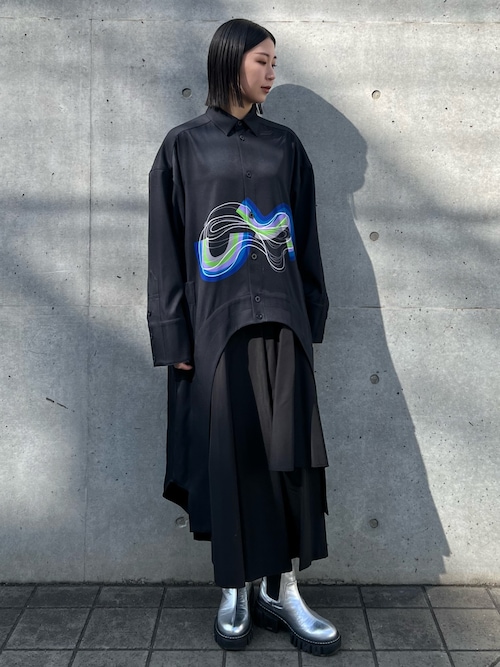 STRATUM LAYER SH / ストレイタムレイヤーシャツ（シャツ/ブラウス