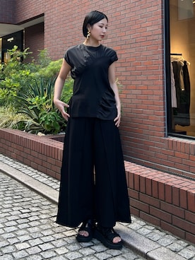 パンツ un3d black pant UN3D. 「UN3D.」 パンツ 36 ブラック レディース : ZOZOTOWN